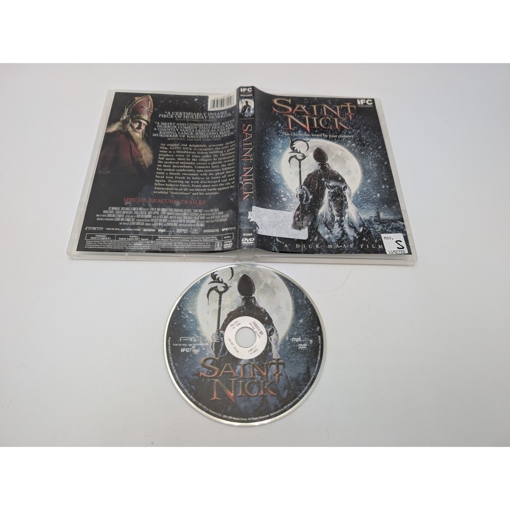 Saint Nick (DVD, 2010, OOP) Dutch Christmas‎ Horror Movie